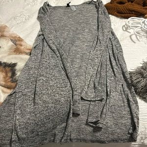 H&M scattered grey cardigan. Size c-small